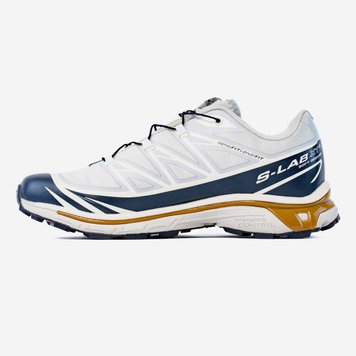 Кросівки Salomon S/LAB XT-6 White Beige Blue Gold 14211-Мультиколір-36 фото