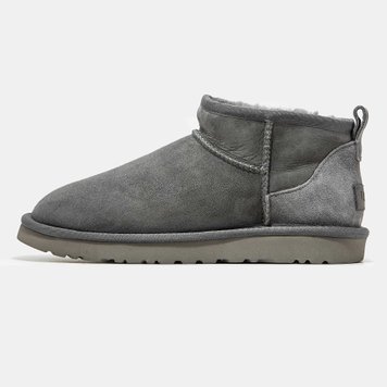 Уггі UGG Ultra Mini Gray 04986-Сірий-36 фото