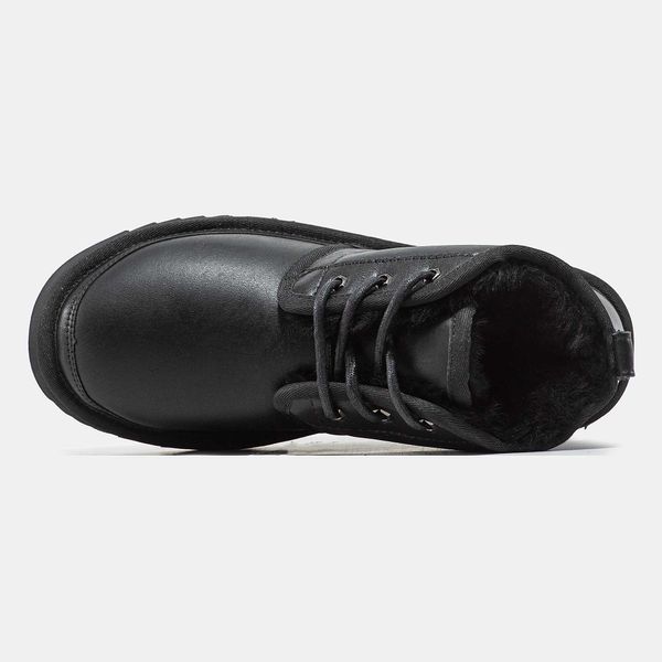 Уггі UGG Neumel "Leather Black" 04048-Чорний-36 фото