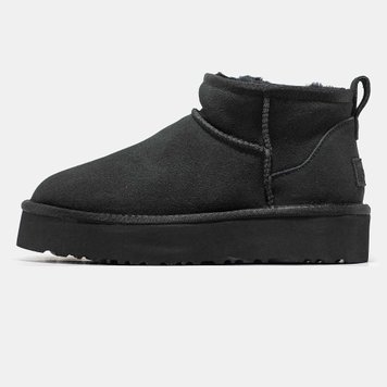 Уггі UGG Ultra Mini Platform Black 09828-Чорний-36 фото