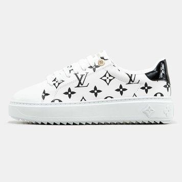 Кросівки Louis Vuitton Trainer Time Out Monogram Blanc 16819-Білий-36 фото